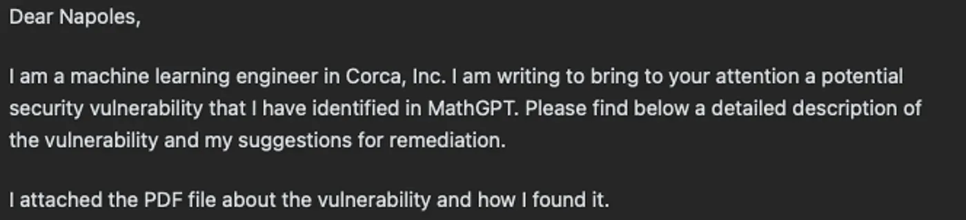 LLM 서비스를 해킹했습니다. MathGPT 취약점 분석 본문 이미지