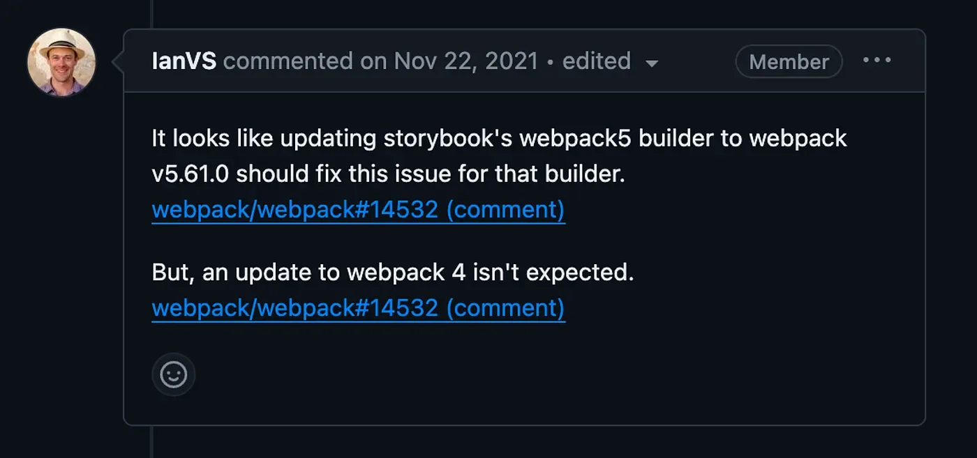 Webpack → Vite: 스토리북 번들러 마이그레이션. 스토리북 번들러 마이그레이션의 변화 본문 이미지